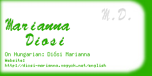 marianna diosi business card